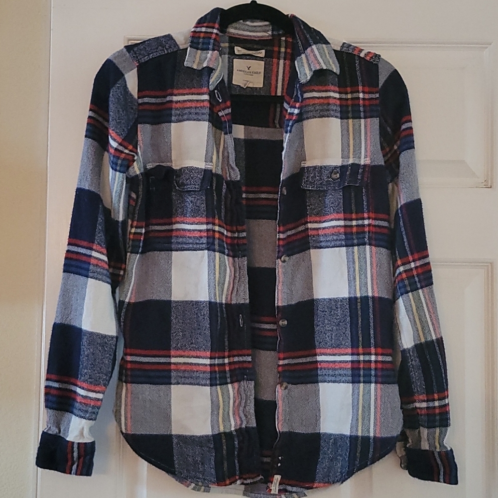 American eagle flannel shirt